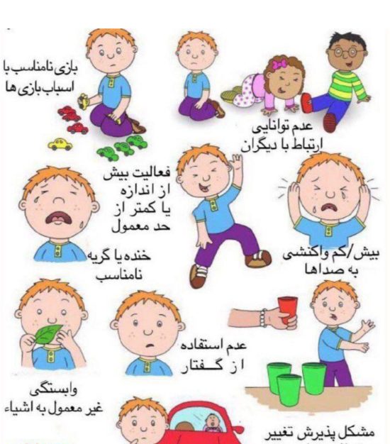 نشانههای اوتیسم